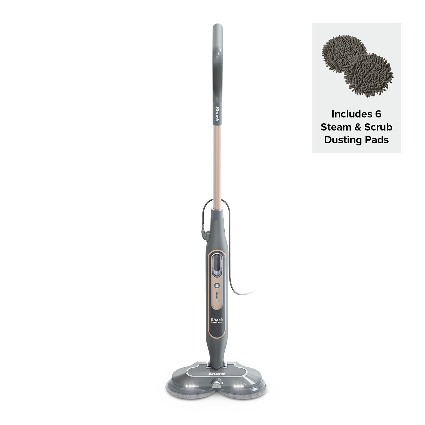 Shark Deluxe Black Steam & Scrub Automatic Steam Mop with Steam Blaster S8201UKDB product photo