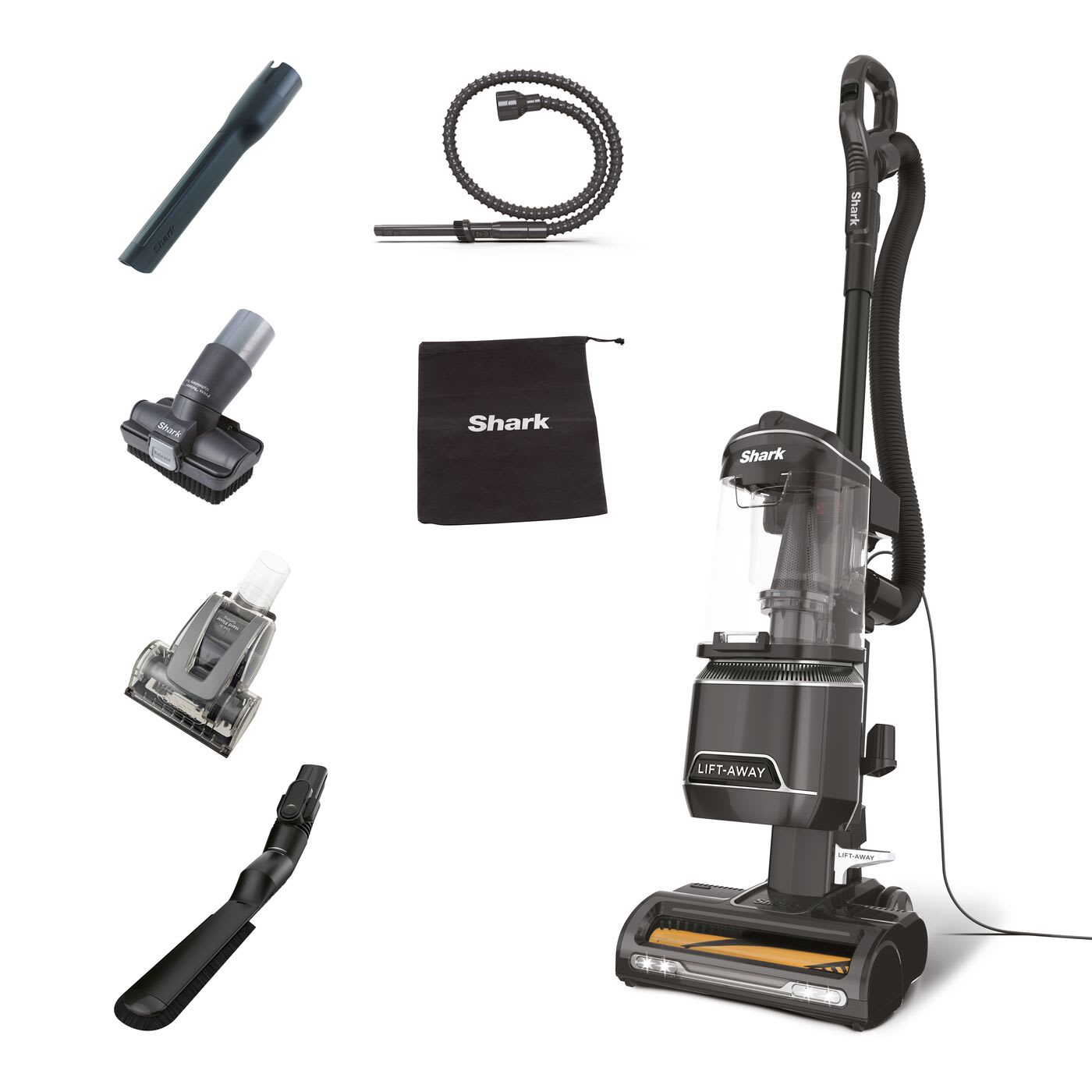 Shark Anti Hair Wrap Upright Vacuum Cleaner with Lift-Away, Pet Model - Black NZ691UKTDB product photo