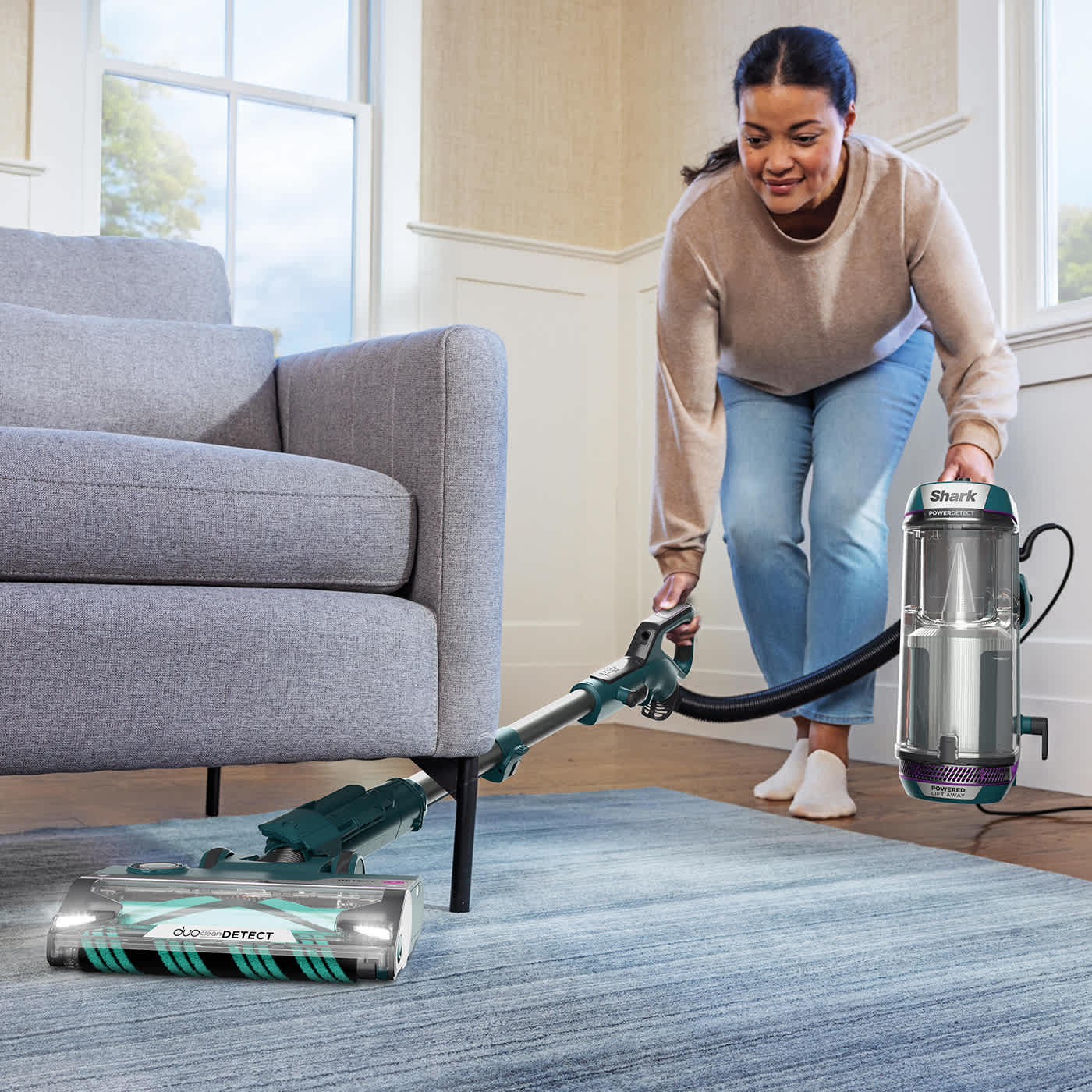 Powerful, portable corded cleaning