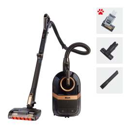 Shark DuoClean & Anti Hair Wrap Bagless Cylinder Pet Vacuum CZ500UKT product photo Side New M