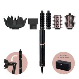 Shark FlexStyle 5-in-1 Air Styler & Hair Dryer with Storage Case - Black HD446UK product photo Side New M