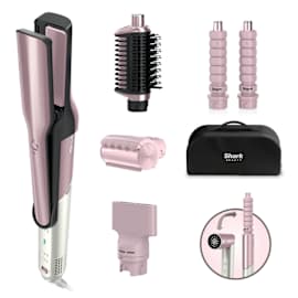 Shark Glam Ceramic & Air Styling and Drying System with FrizzFighter - Pink HD6051SUKPK product photo Side New M