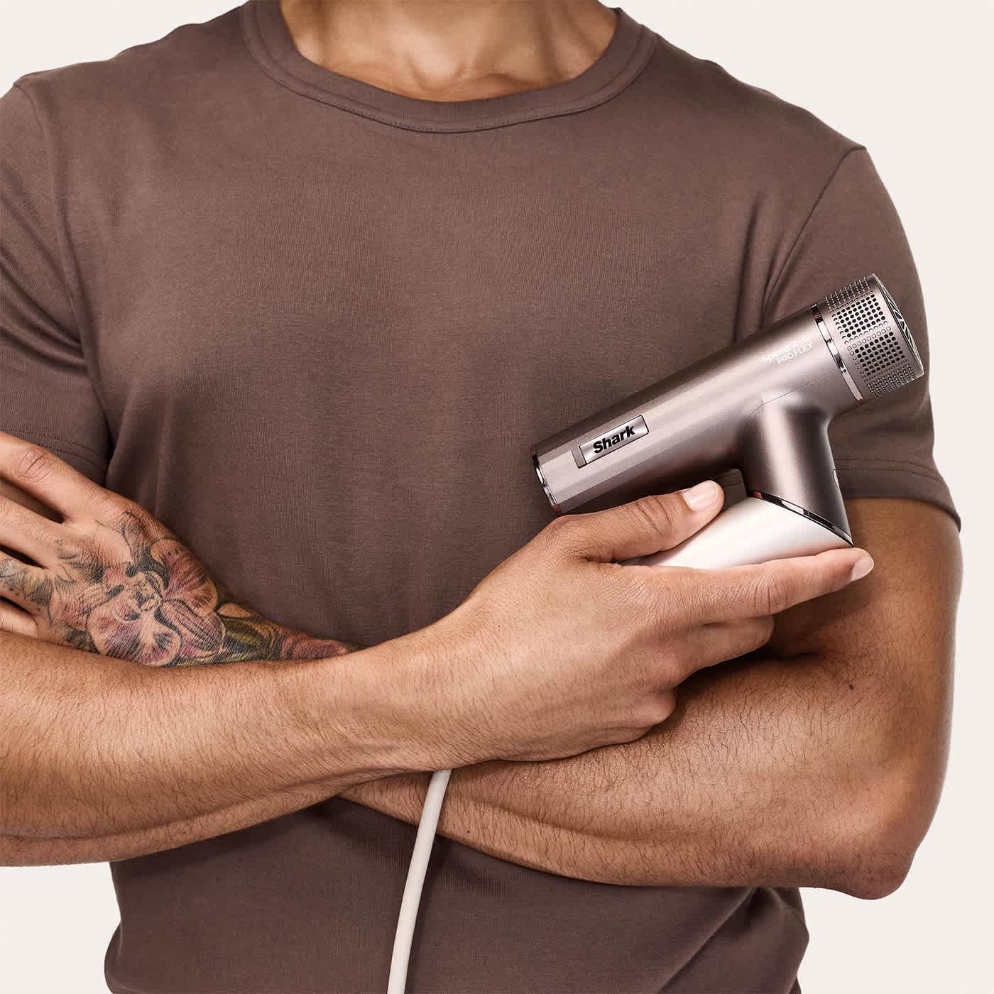 Flexes to fold for compact storage