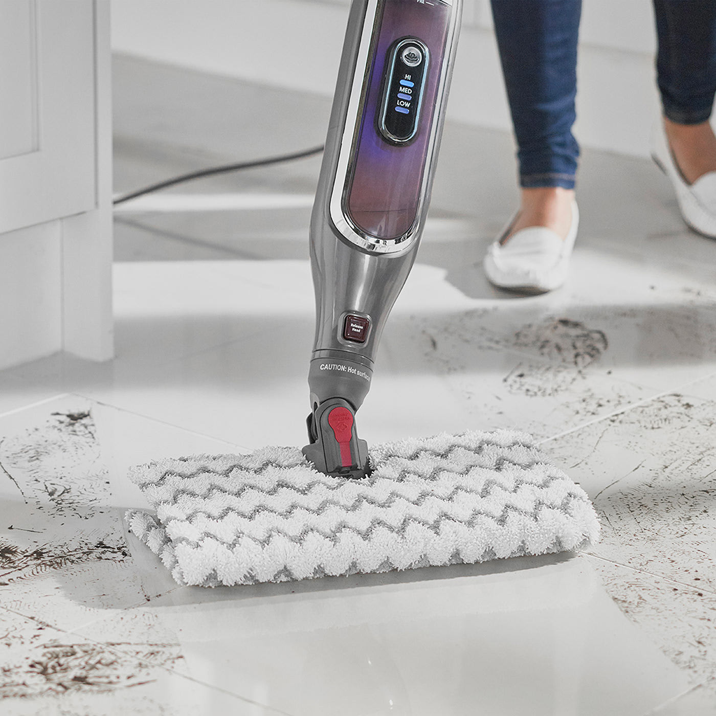 Klik n&rsquo; Flip Automatic Steam Mop