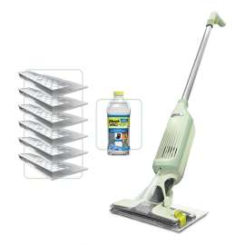 Shark VacMop 2-in-1 Vacuum Cordless Mop with Targeted Spray VM200UKGN product photo Side New M